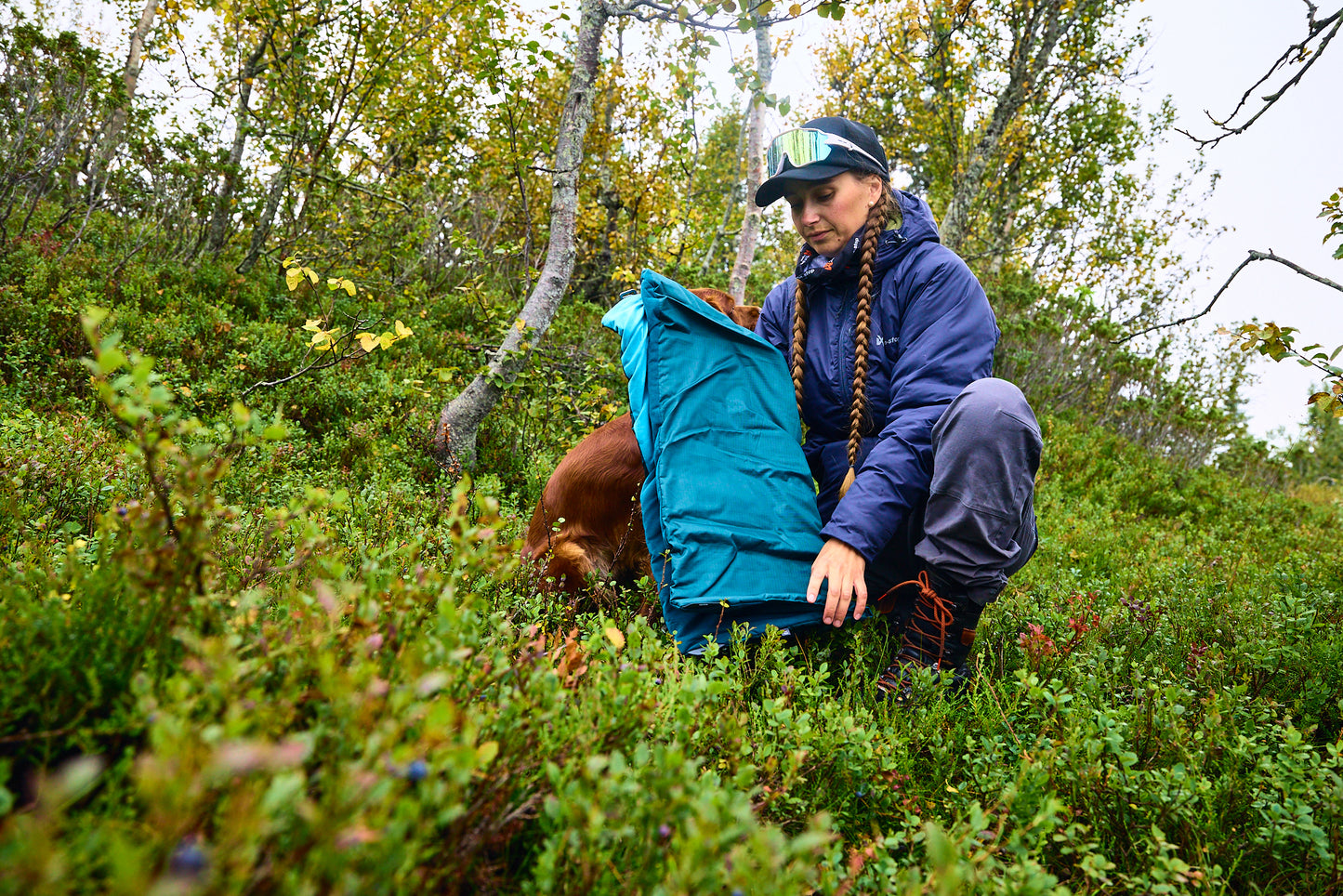 Trekking dog bed 犬用の軽量キャンピングマット