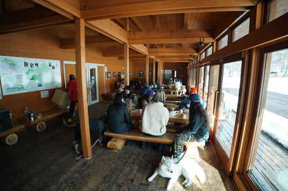 2/15 イヌと雪で遊ぼう㏌西郷村 スノートレッキング日帰りランチ付