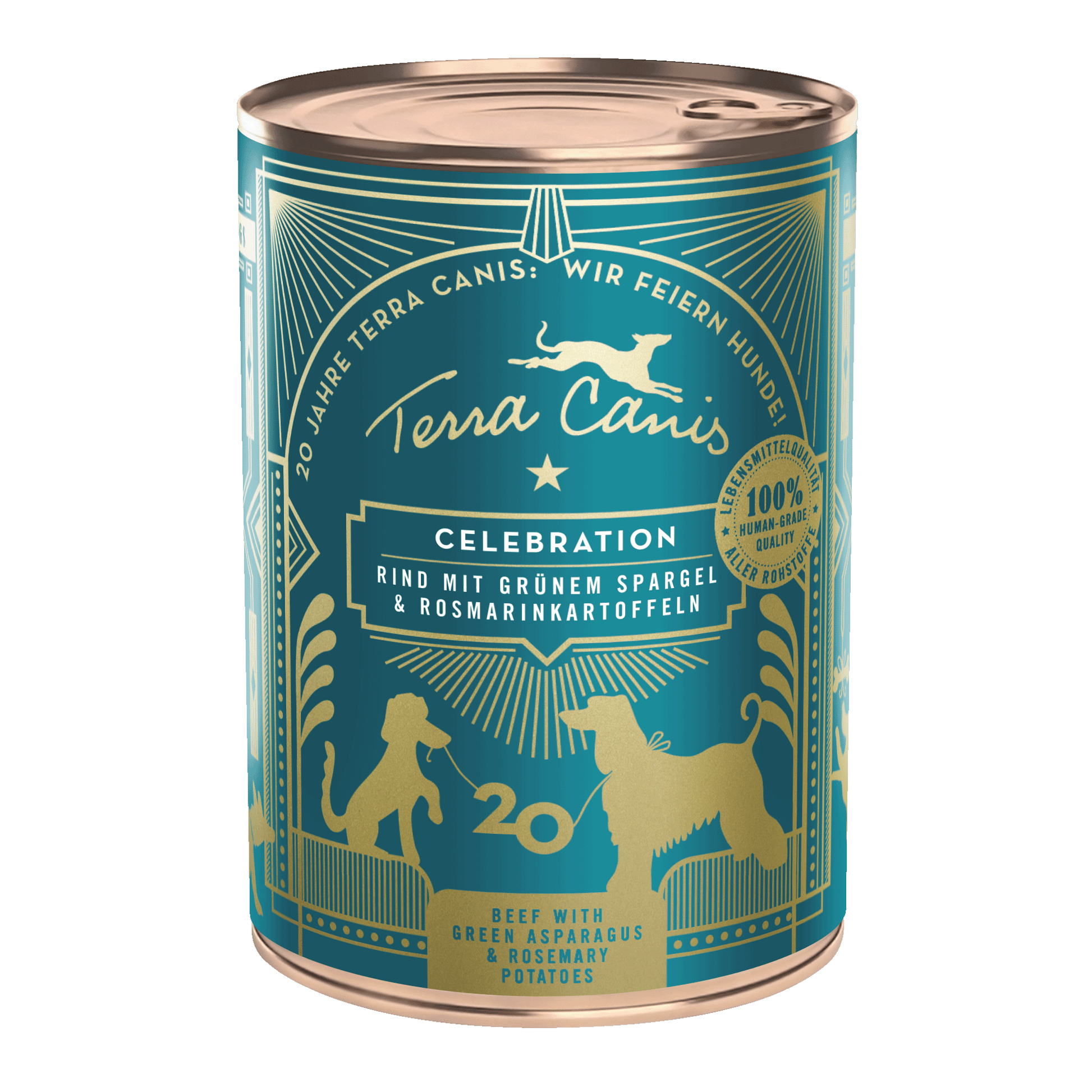 テラカニス 20周年アニバーサリー缶 ビーフグリーンアスパラガス