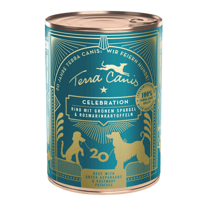 テラカニス 20周年アニバーサリー缶　ビーフグリーンアスパラガスとローズマリーとポテトを添えて【即日配送】