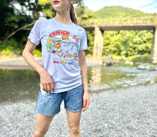 Canicross Dog ドライTシャツ 【即日配送】