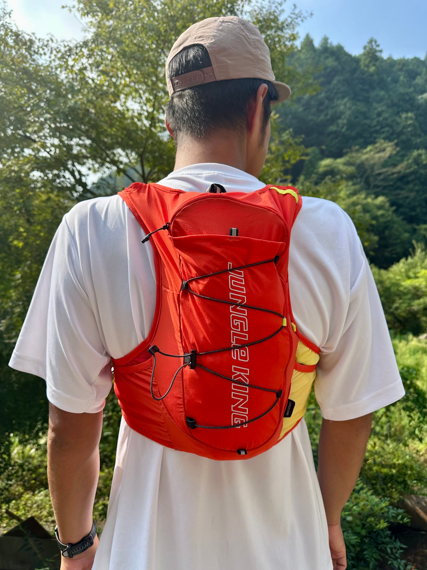 軽量 15L トレイルランニング ハイキングバックパック