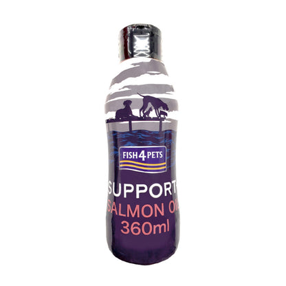 FISH4DOGS SUPPORT SALMON OIL オメガ3 360ml【即日配送】
