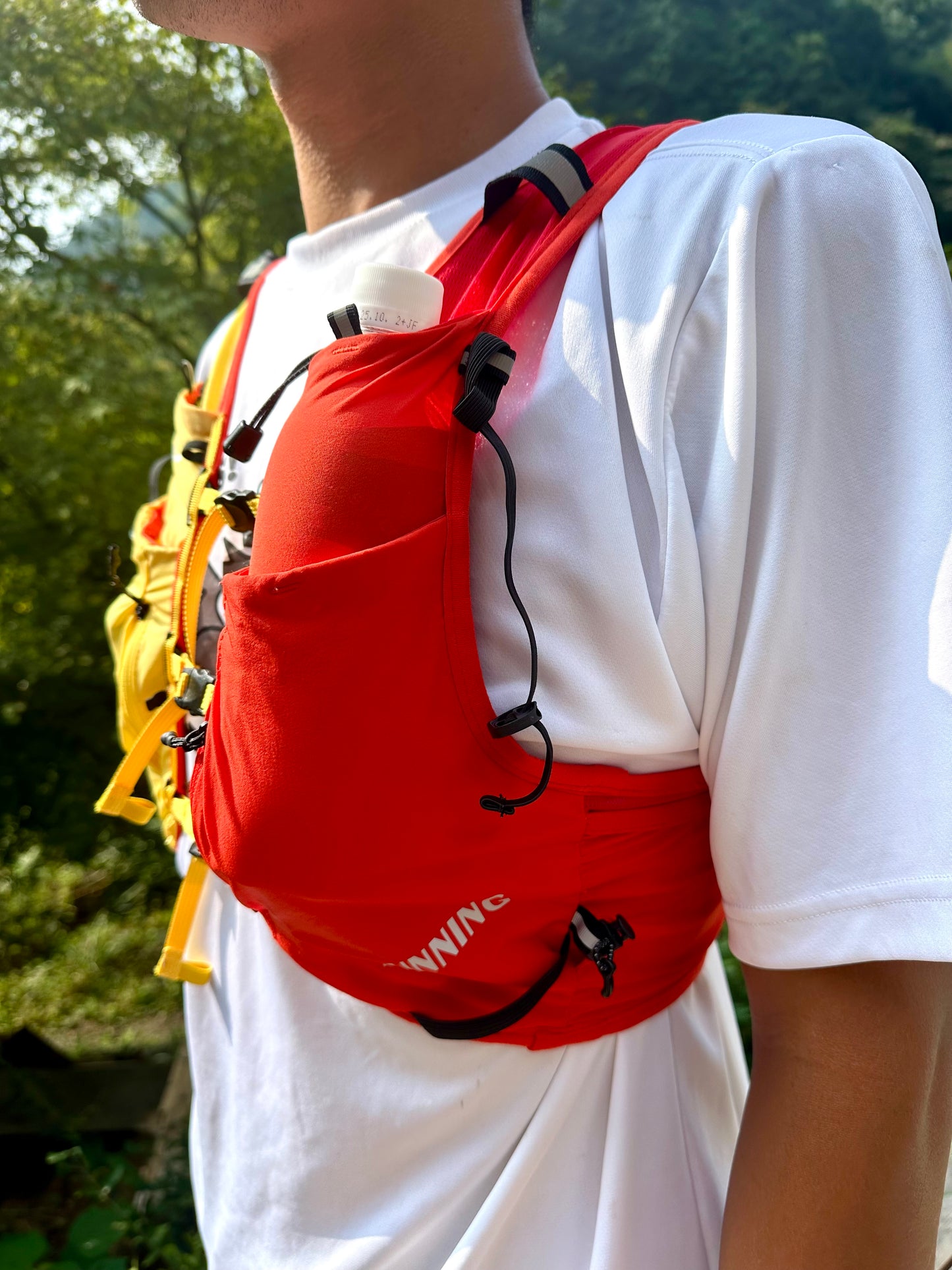 軽量 15L トレイルランニング ハイキングバックパック