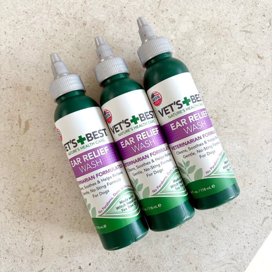 Vet's Best Dog Ear Relief Wash 耳掃除、消毒、殺菌【即日配送】
