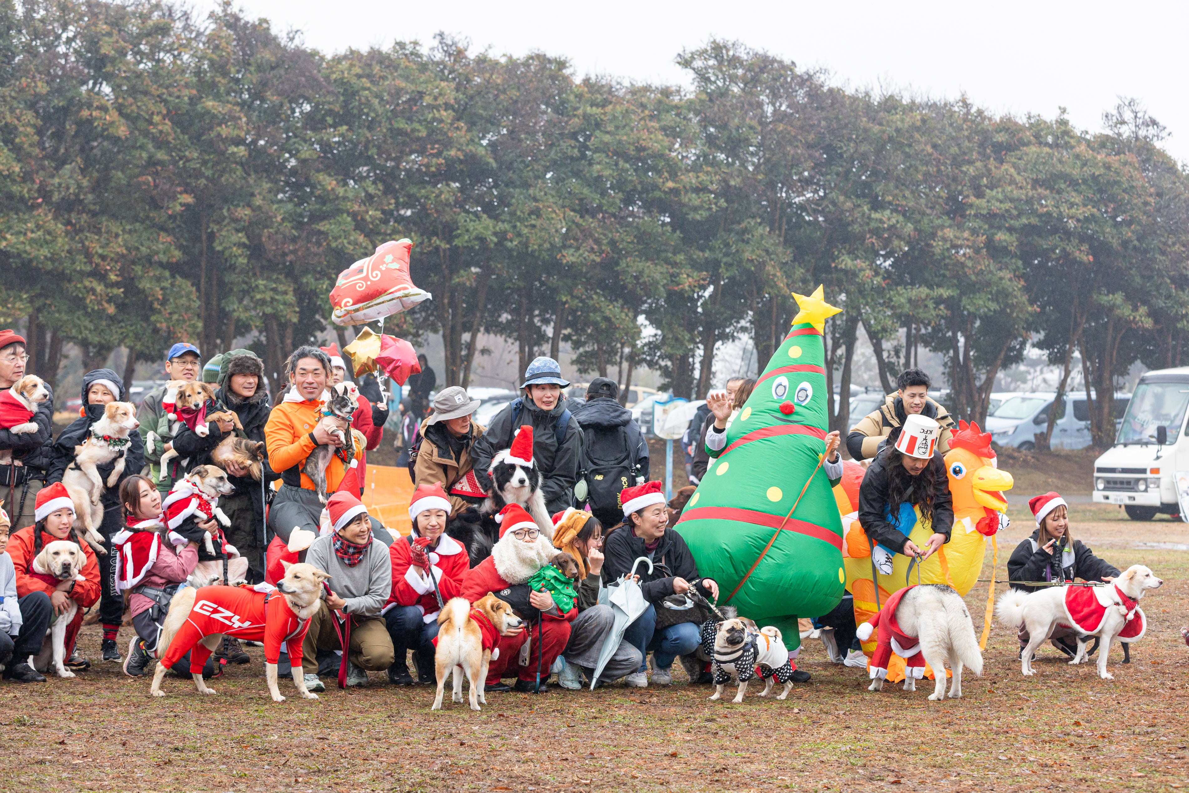 第4回 秋ヶ瀬カニクロス サンタラン 2026年12月20日(日)開催 – イヌと