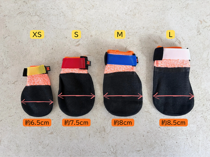 Protector bootie 頑丈砂利道に 防水雨散歩 オールシーズン犬用ブーツ【即日配送】