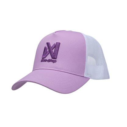 犬と走るためのライラックカラーのキャップ Non-stop 5 panel cap