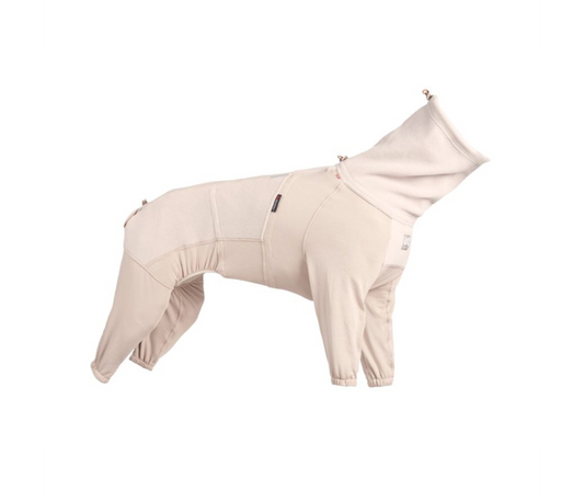 Trail quest fleece overall 寒さに強いアクティブ犬用防寒着