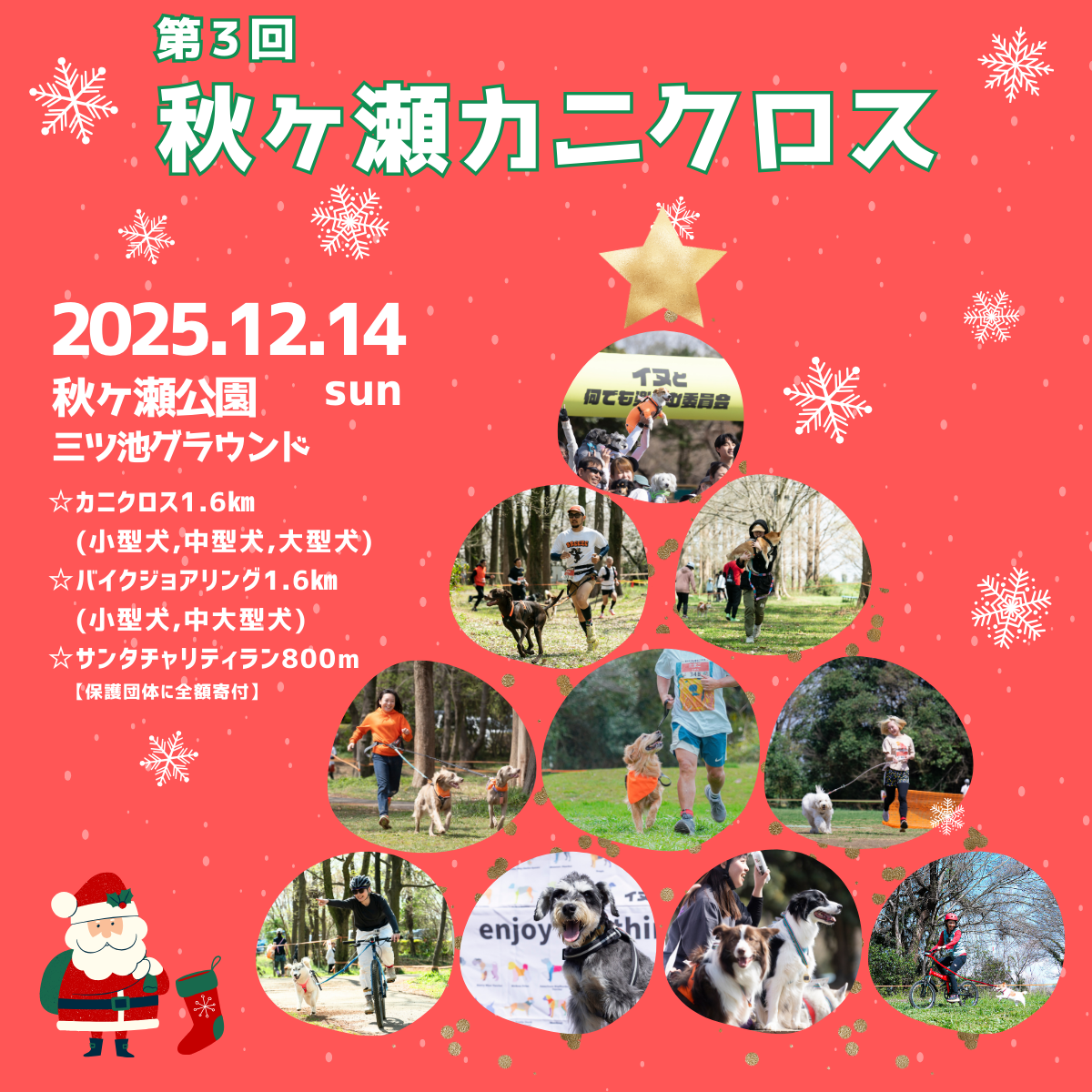 第3回 秋ヶ瀬カニクロス 12月14日開催