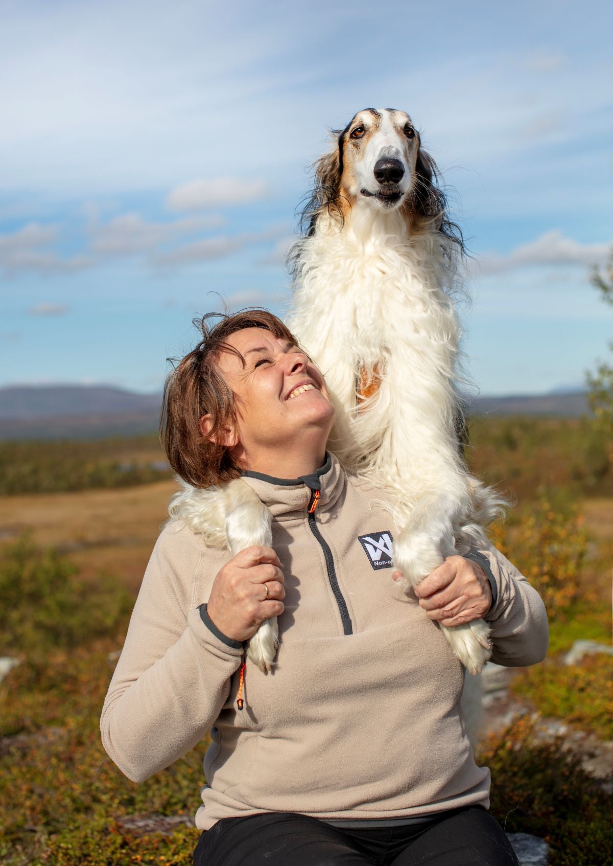 愛犬とおそろいコーデ フリースセーター リサイクル素材 Fleece HZ