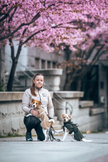 愛犬とおそろいコーデ フリースセーター リサイクル素材 Fleece HZ