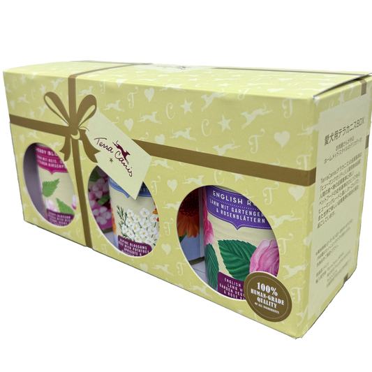 テラカニス フラワーギフトボックス3缶セット【即日配送】